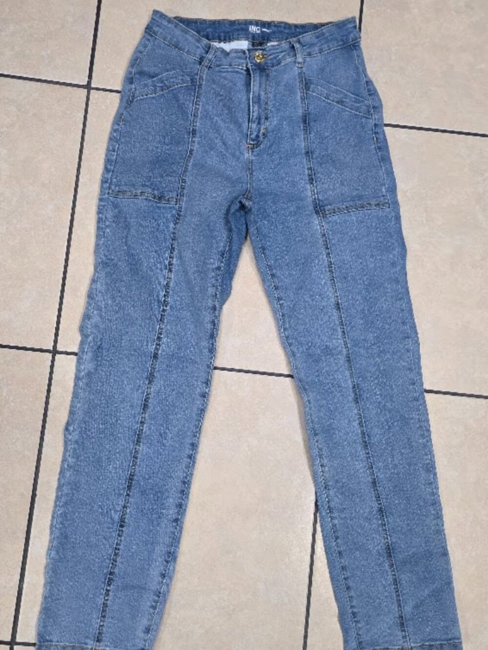 INC International Concepts Women’s Jeans Size 10 Blue High Rise